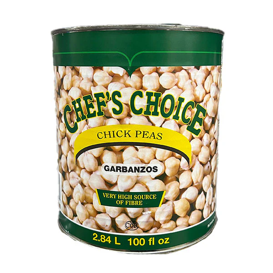 Chickpeas - Canned Chickpeas (6 × 2.84 L) Chef's Choice