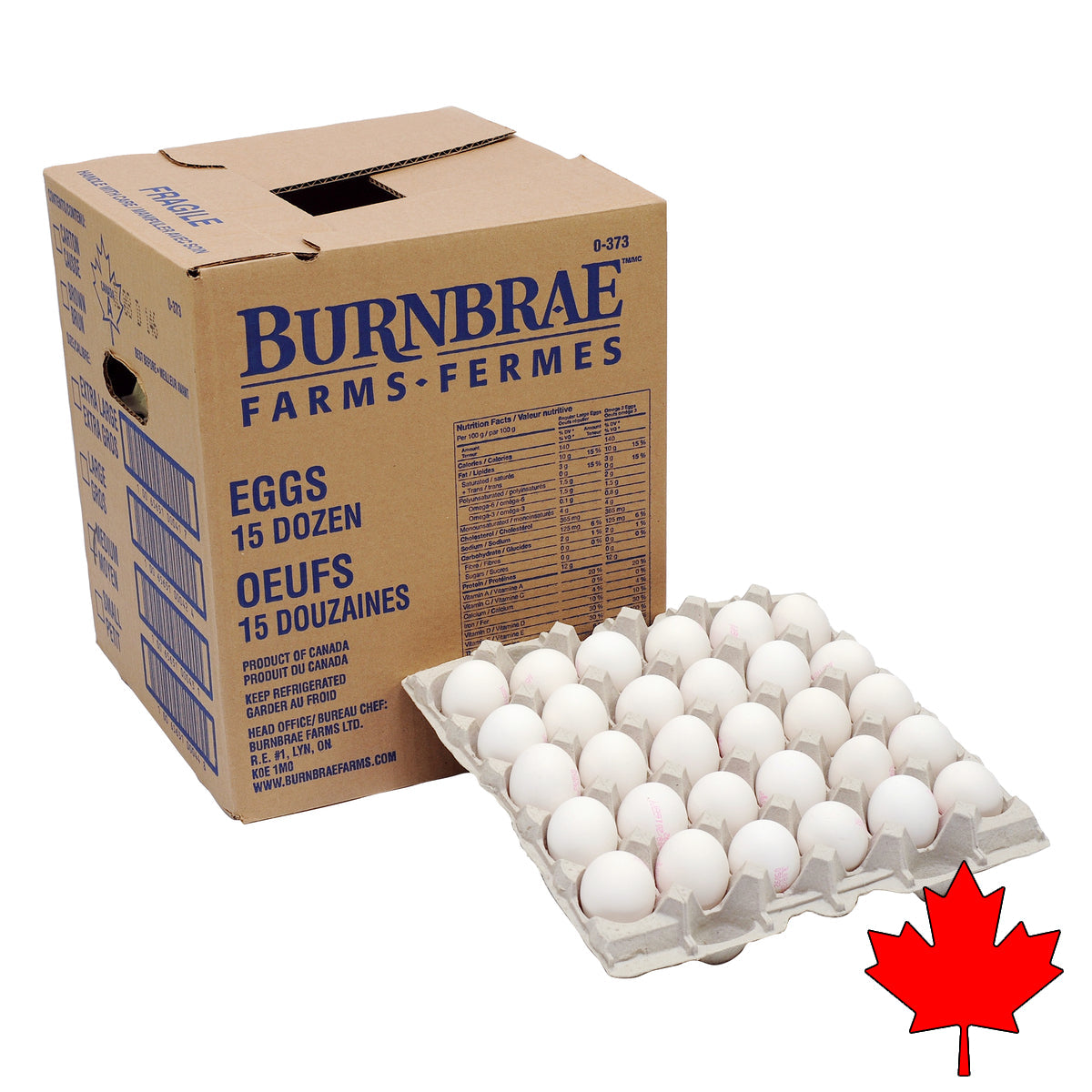 Eggs - Large White Eggs 15 dozen - 180 eggs